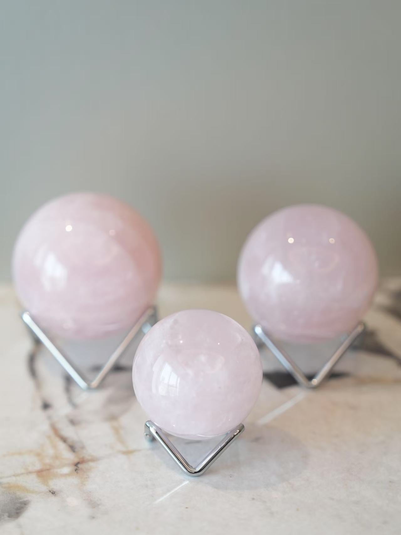 Rose Quartz Sphere