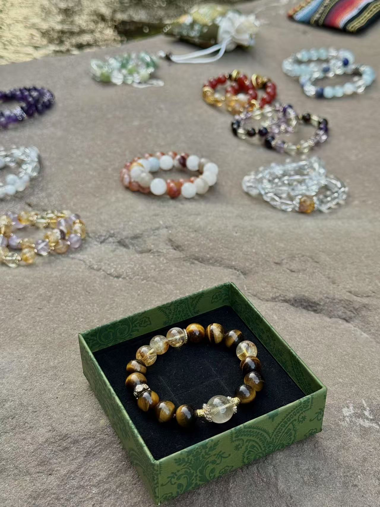 Five Elements Crystal Bracelet - Earth