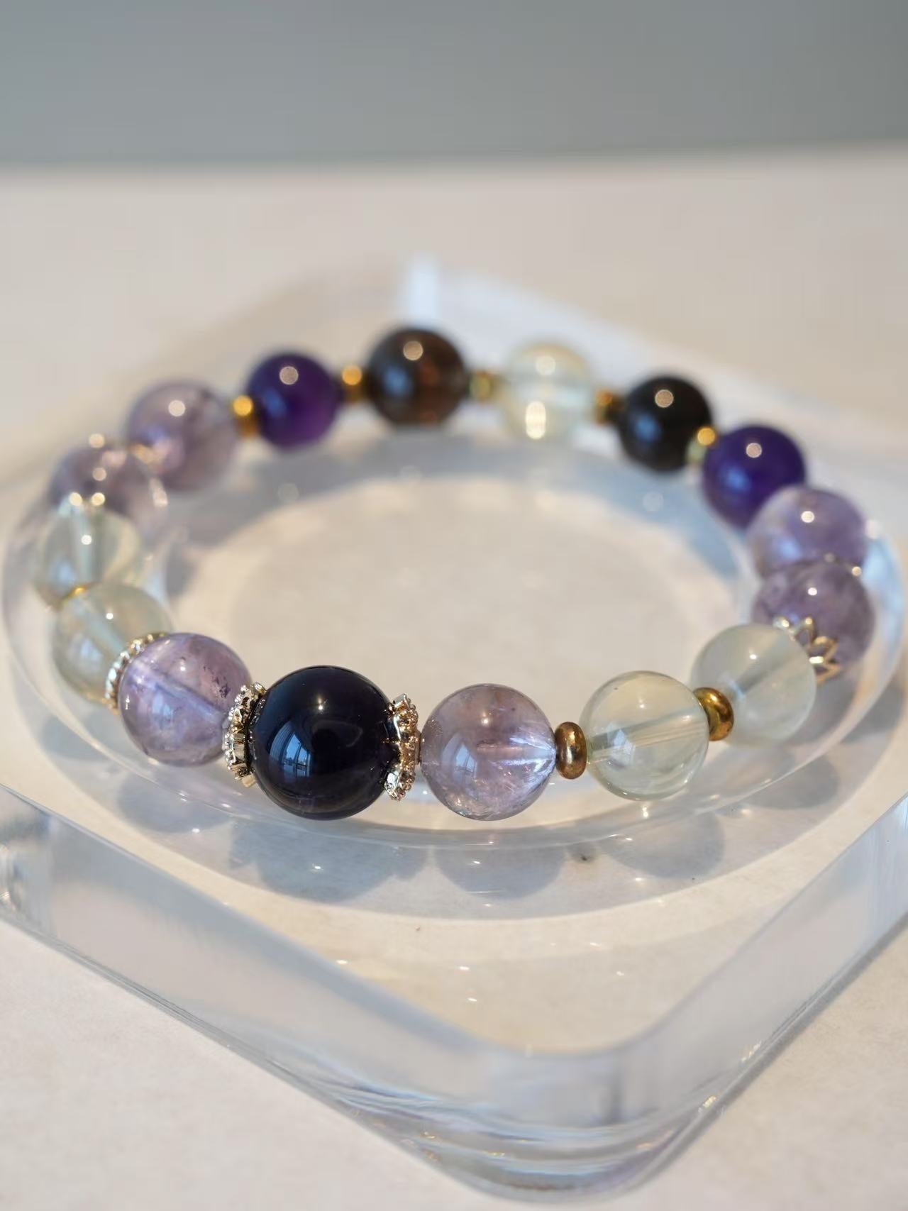 Purple Dawn Citrine Energy Bracelet
