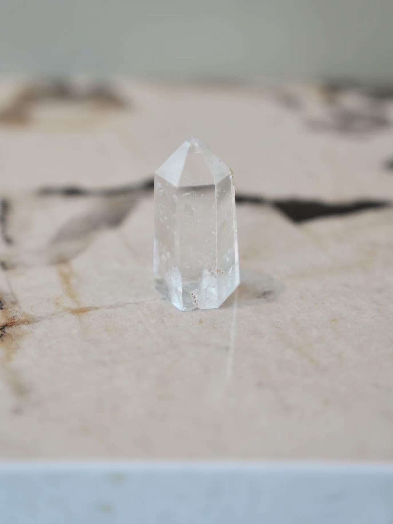 White Crystal Cluster