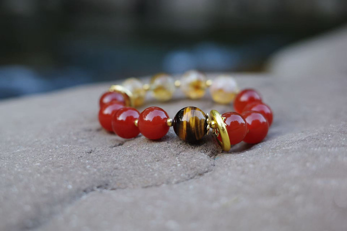 Five Elements Crystal Bracelet - Fire