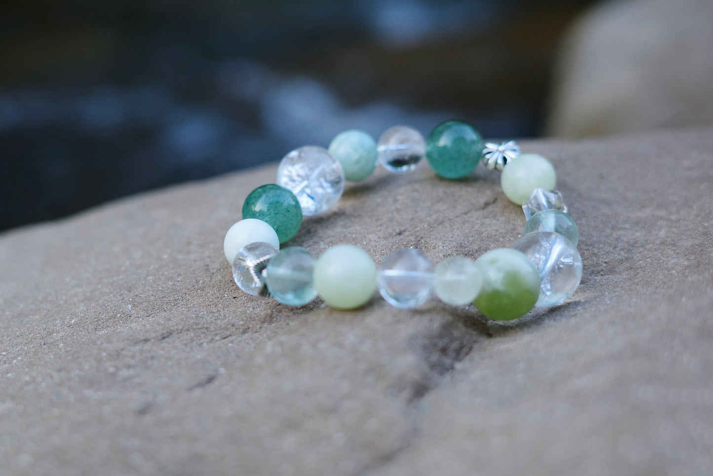 Five Elements Crystal Bracelet - Wood