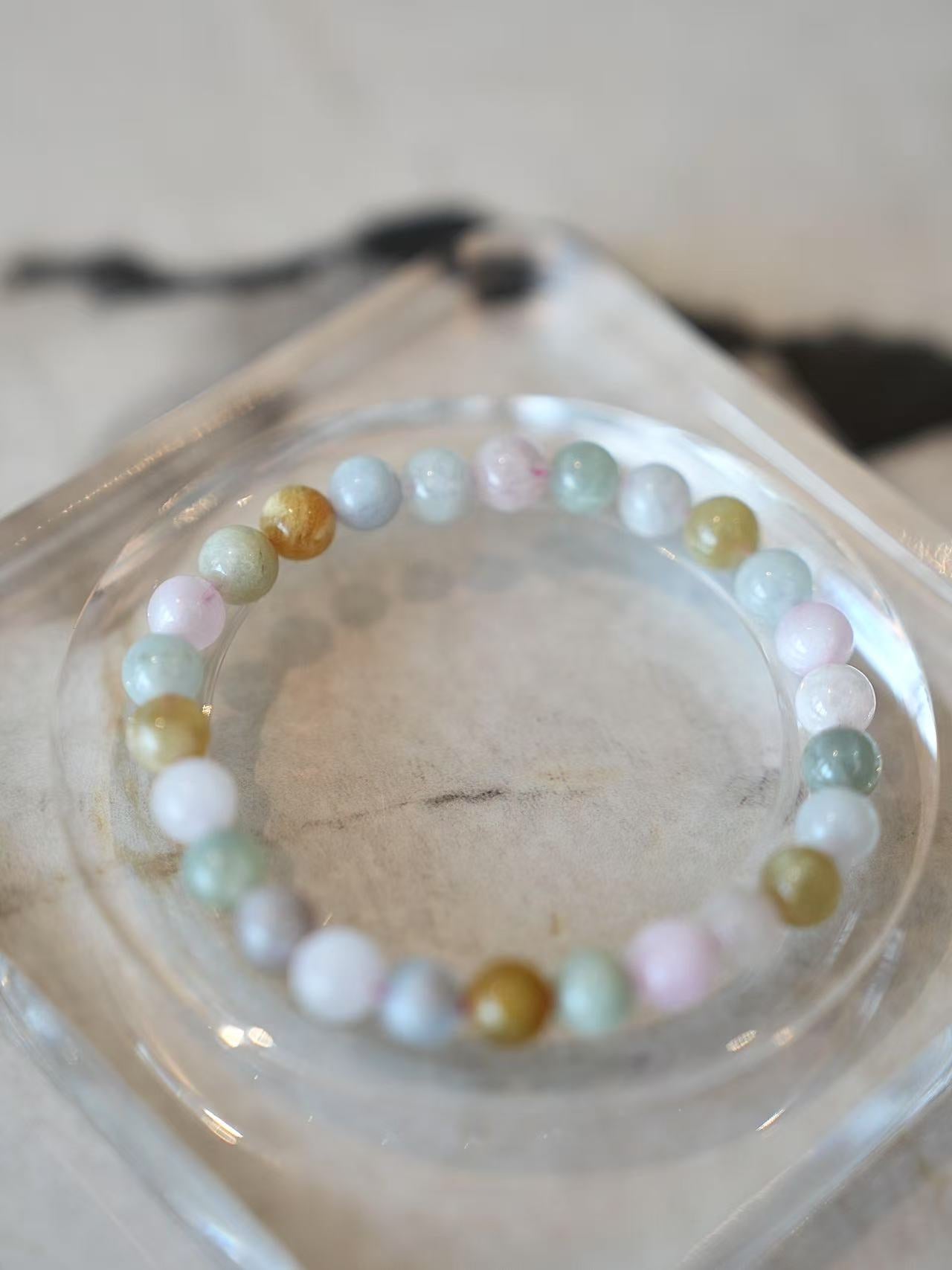 Morganite Energy Bracelet