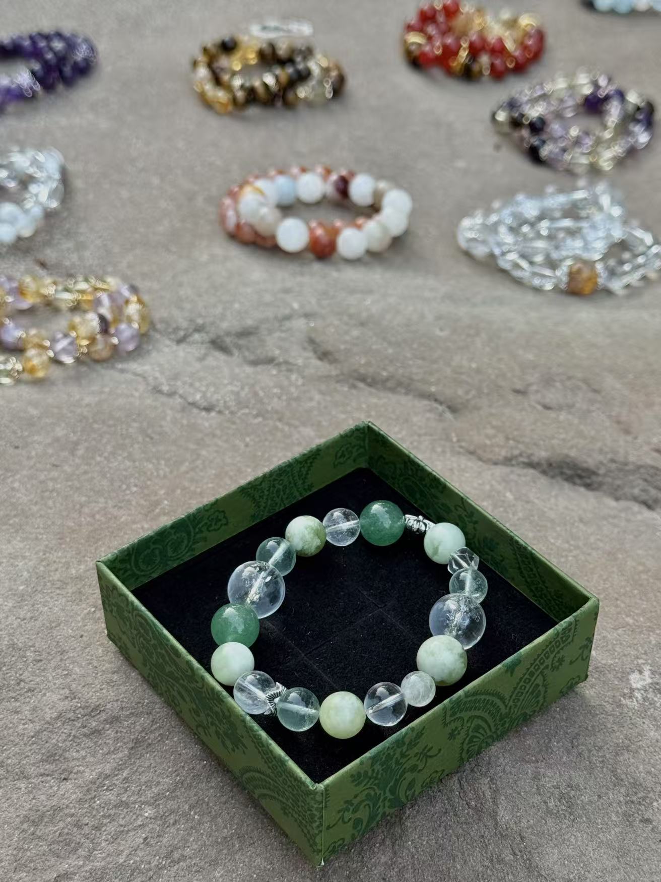Five Elements Crystal Bracelet - Wood