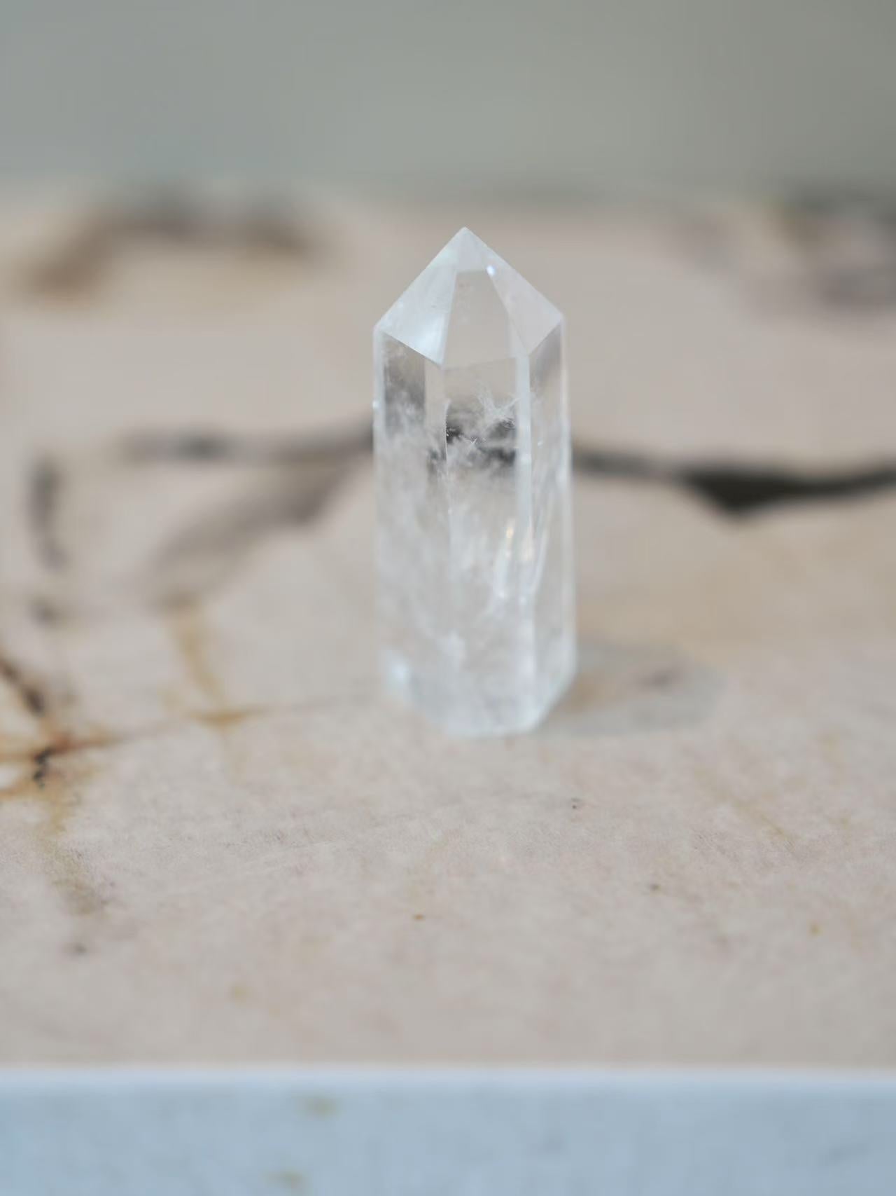 White Crystal Cluster