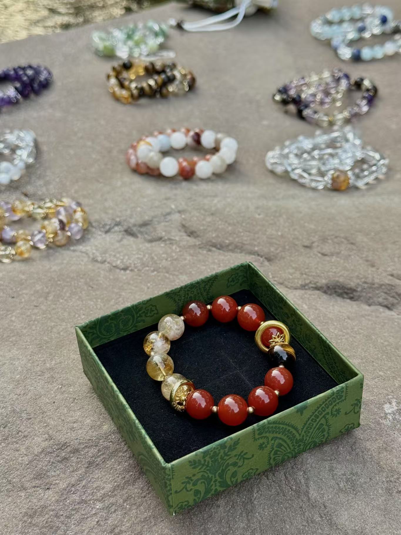 Five Elements Crystal Bracelet - Fire
