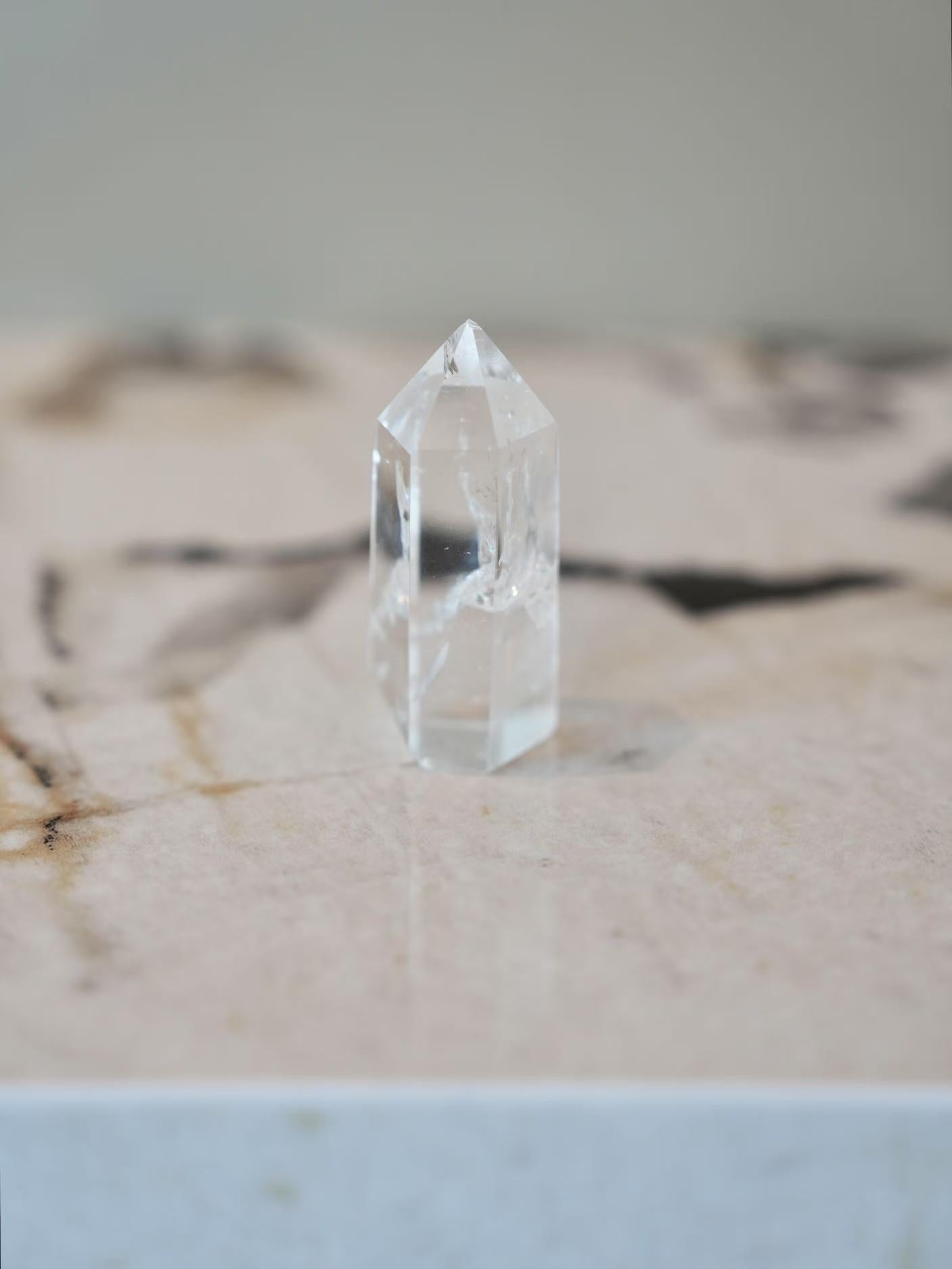 White Crystal Cluster