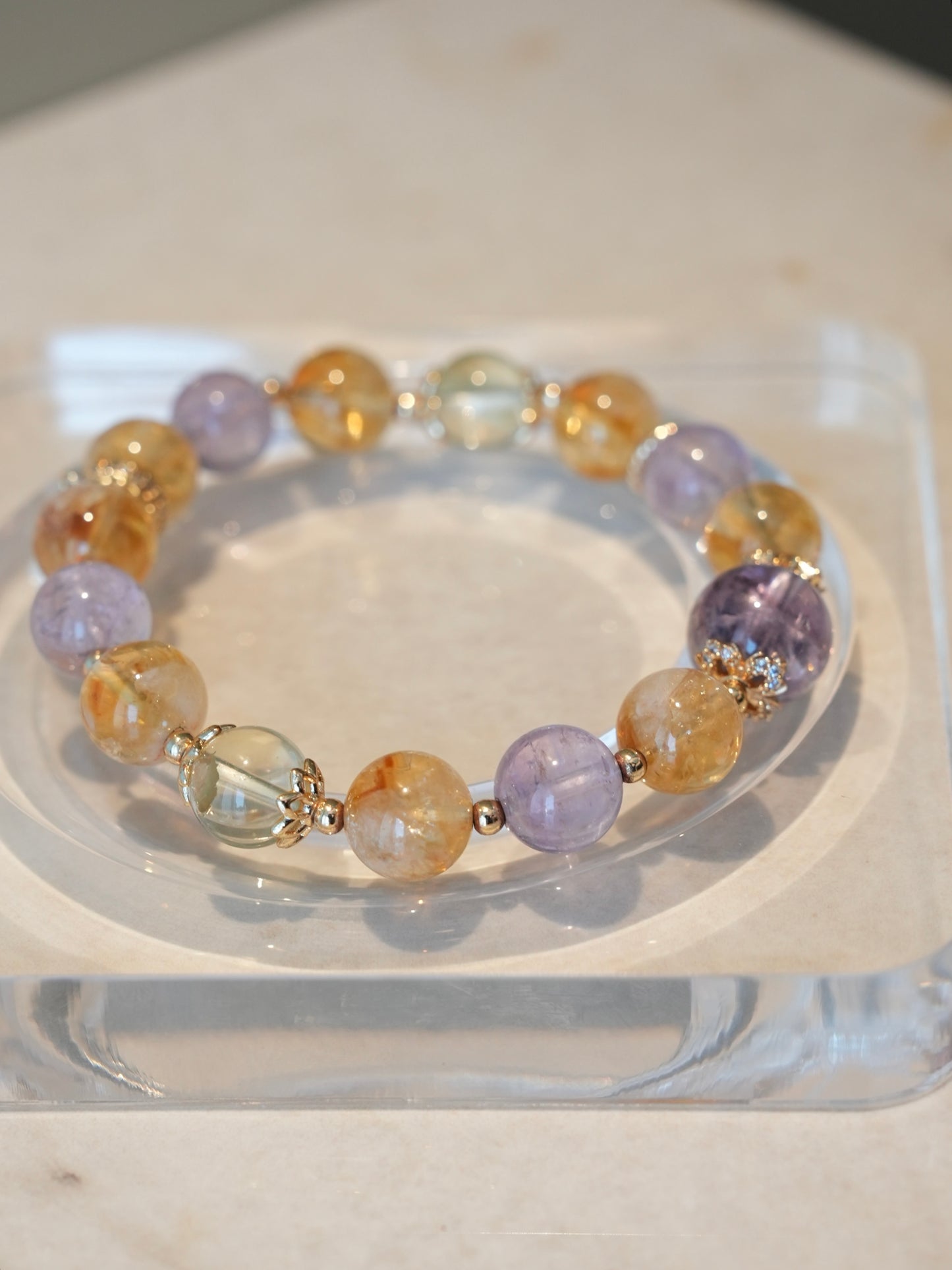 Sunspire Lemon Amethyst Energy Bracelet