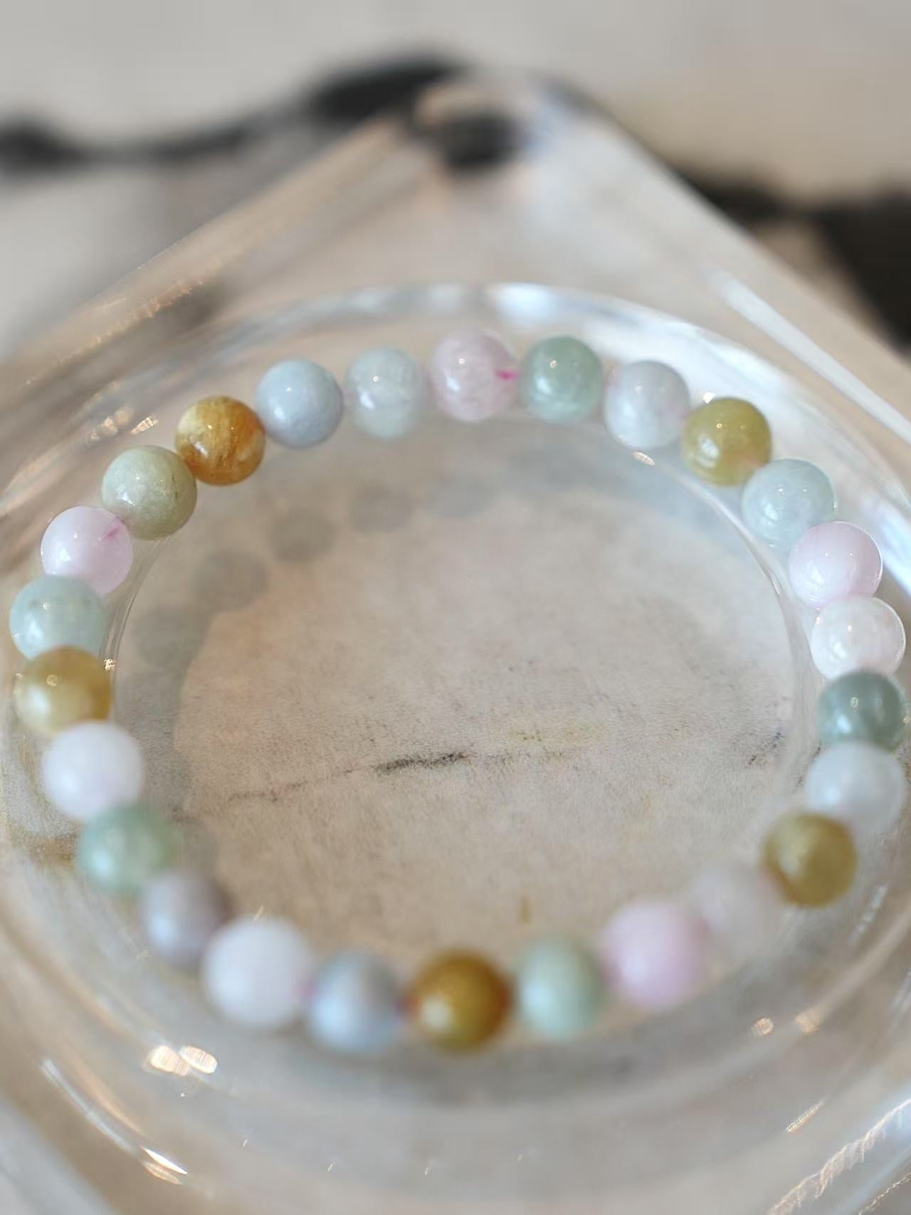 Morganite Energy Bracelet