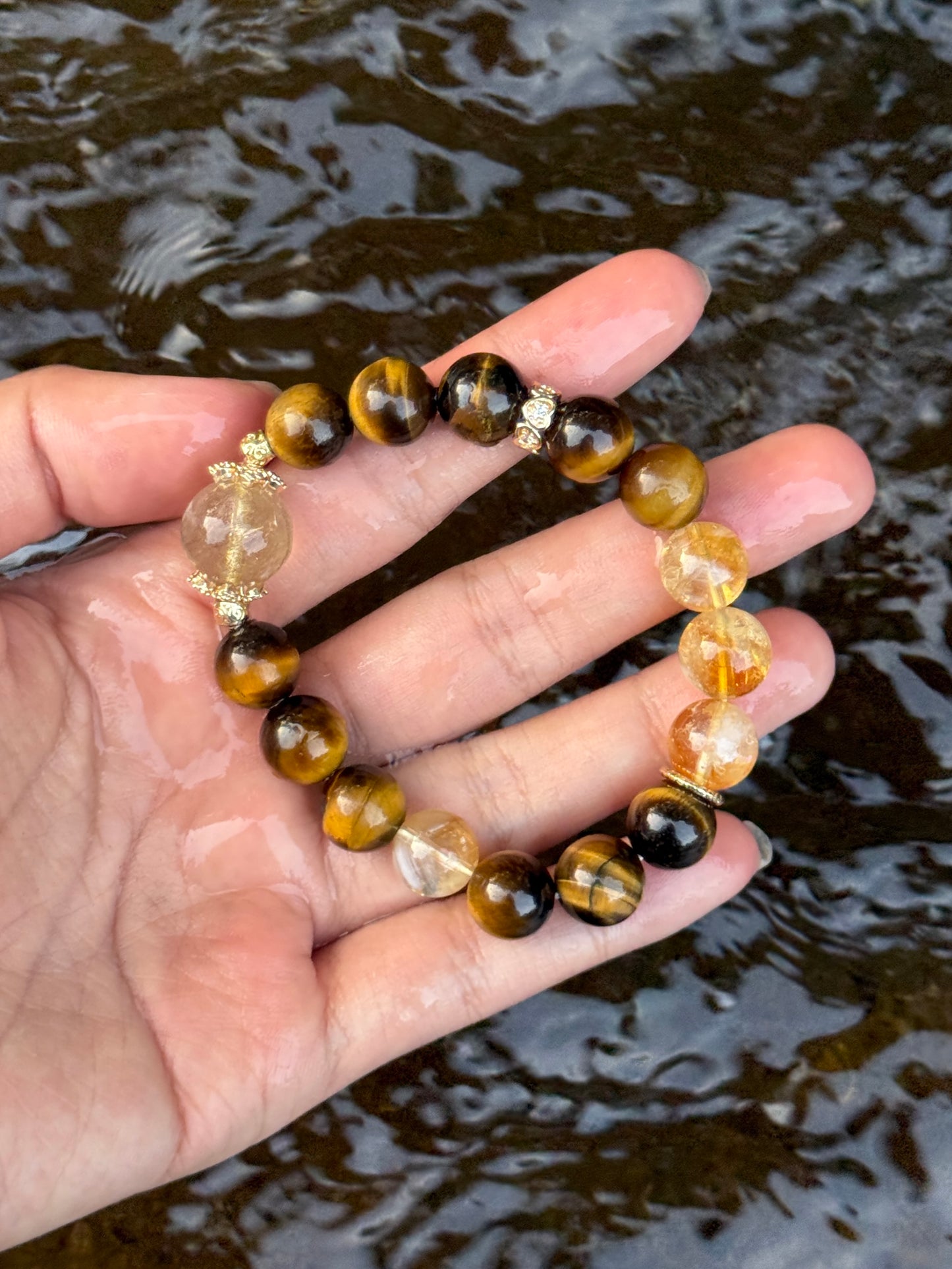 Five Elements Crystal Bracelet - Earth