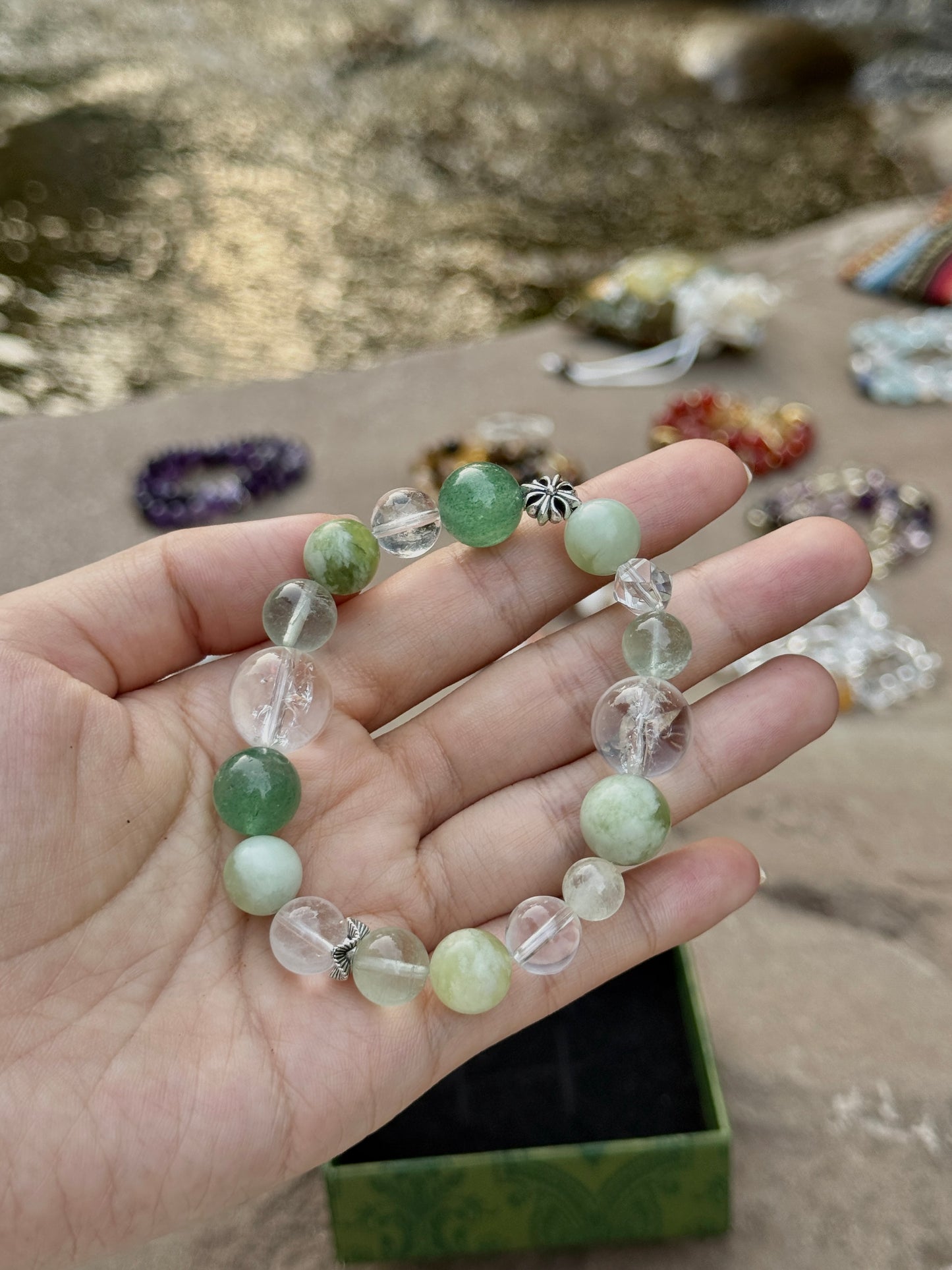Five Elements Crystal Bracelet - Wood