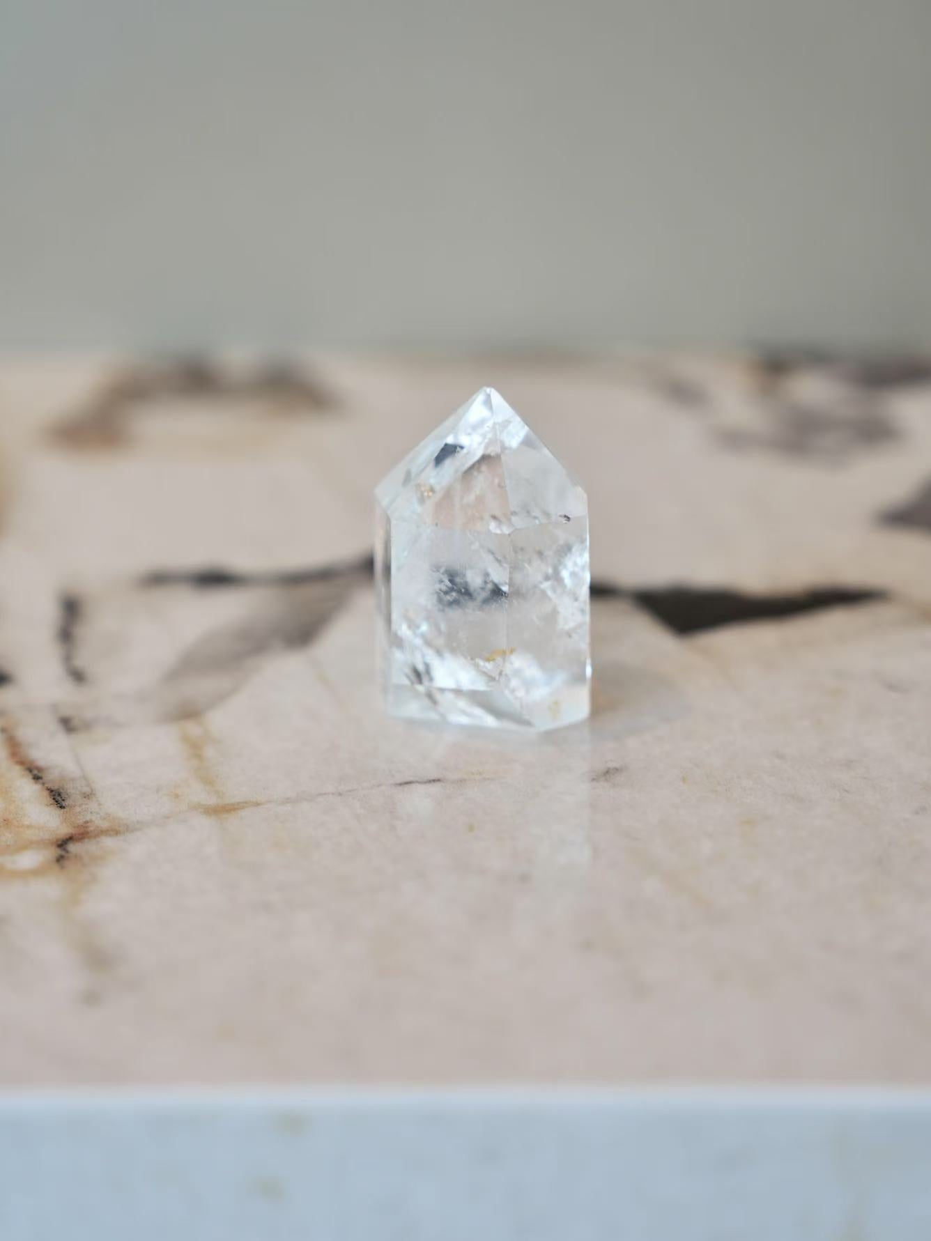 White Crystal Cluster