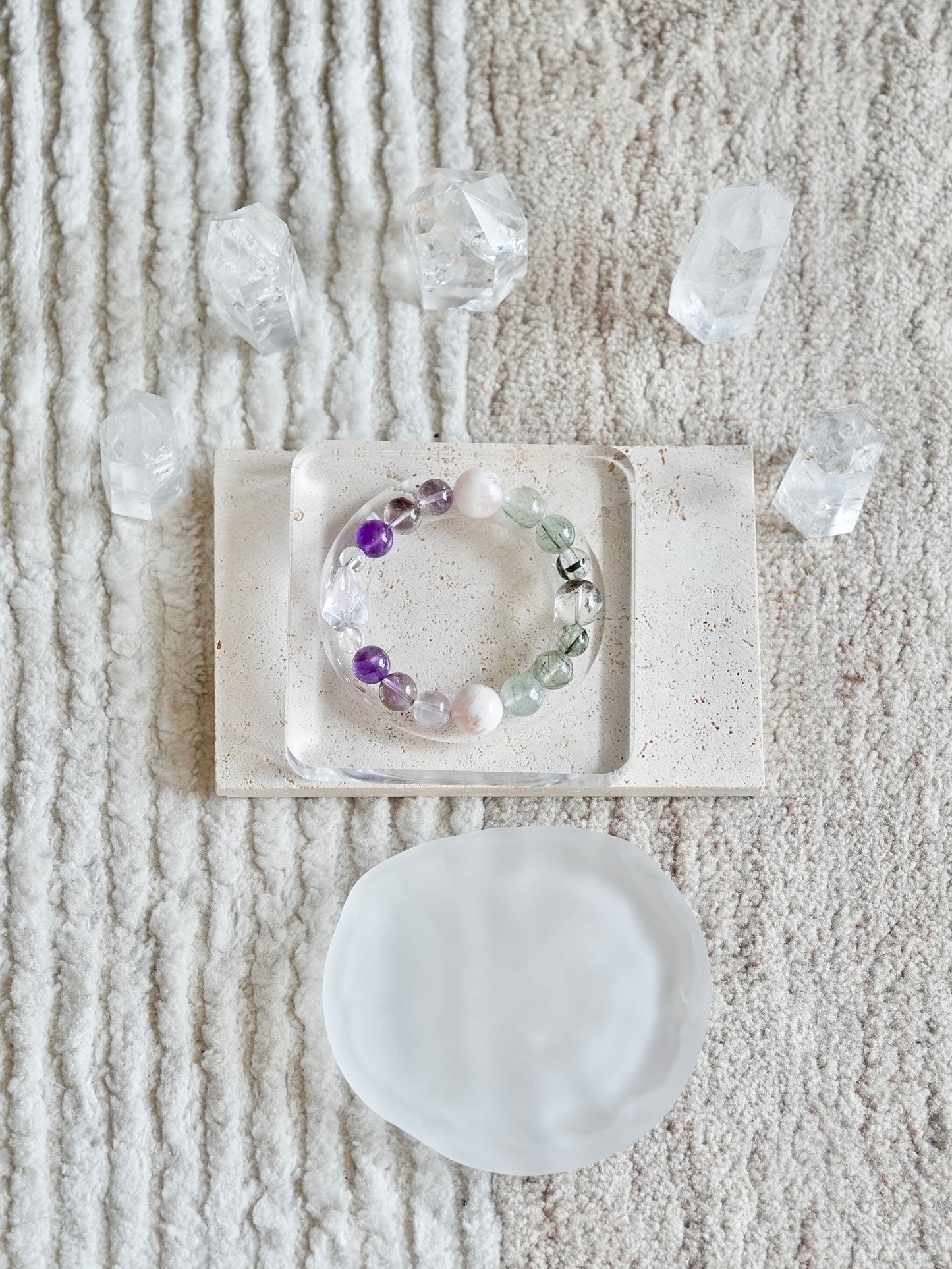 Forest Twilight Crystal Energy Bracelet