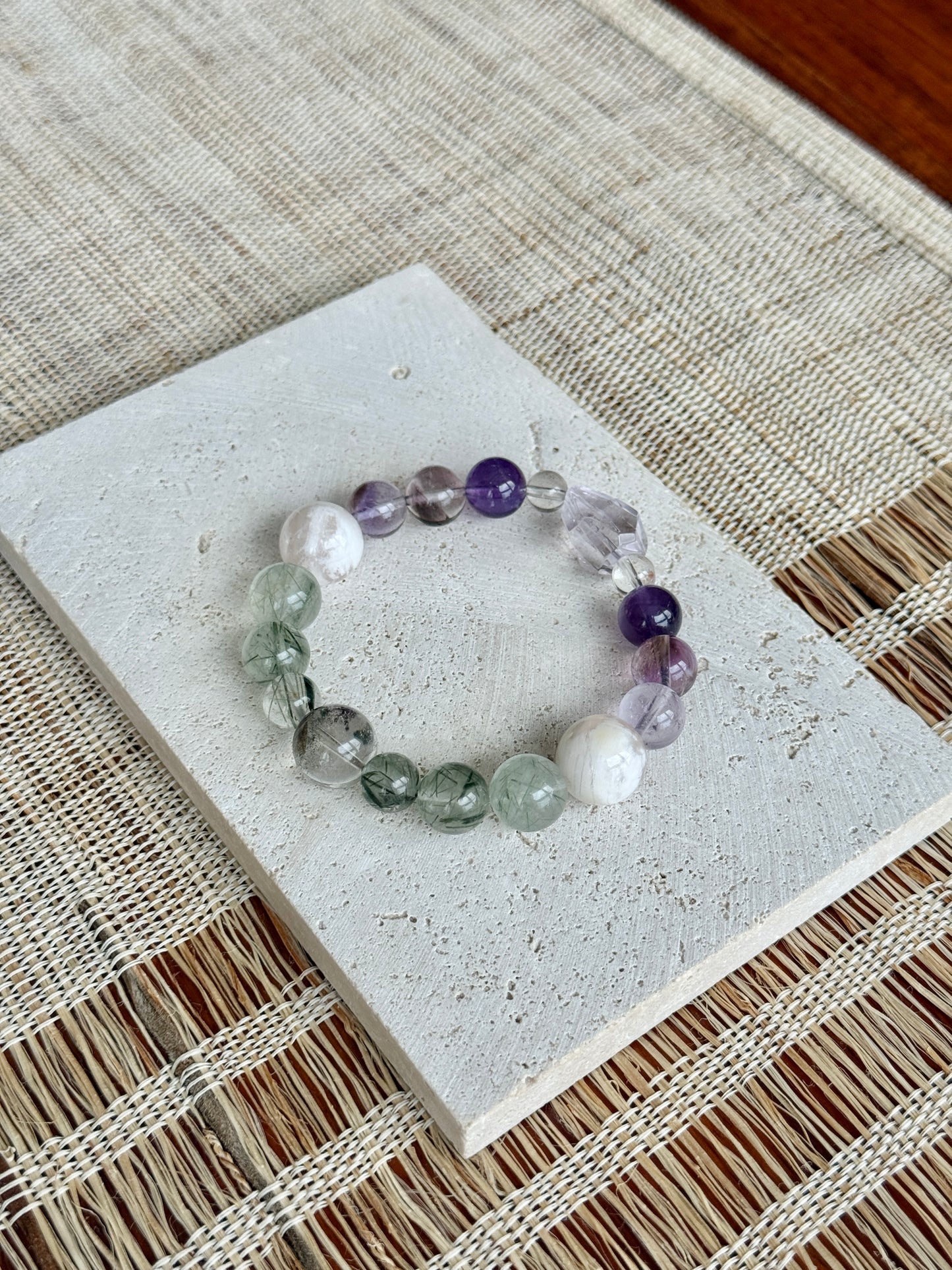 Forest Twilight Crystal Energy Bracelet