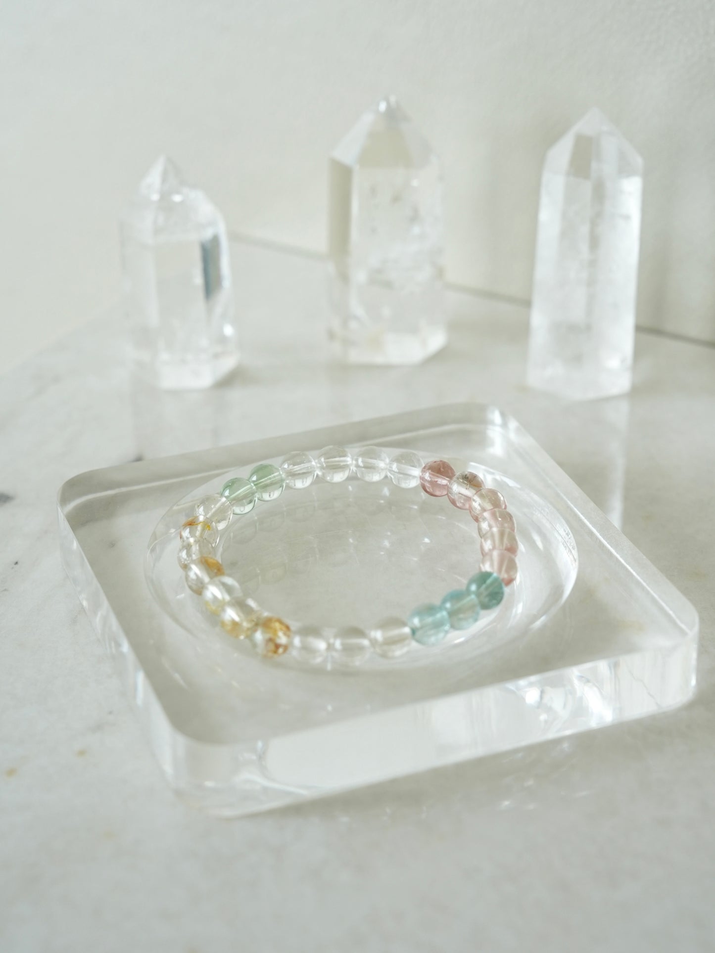 Prismatic Topaz Energy Bracelet