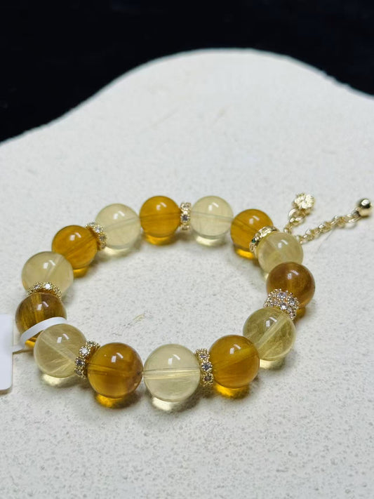 Aurum Citrine Harmony Energy Bracelet