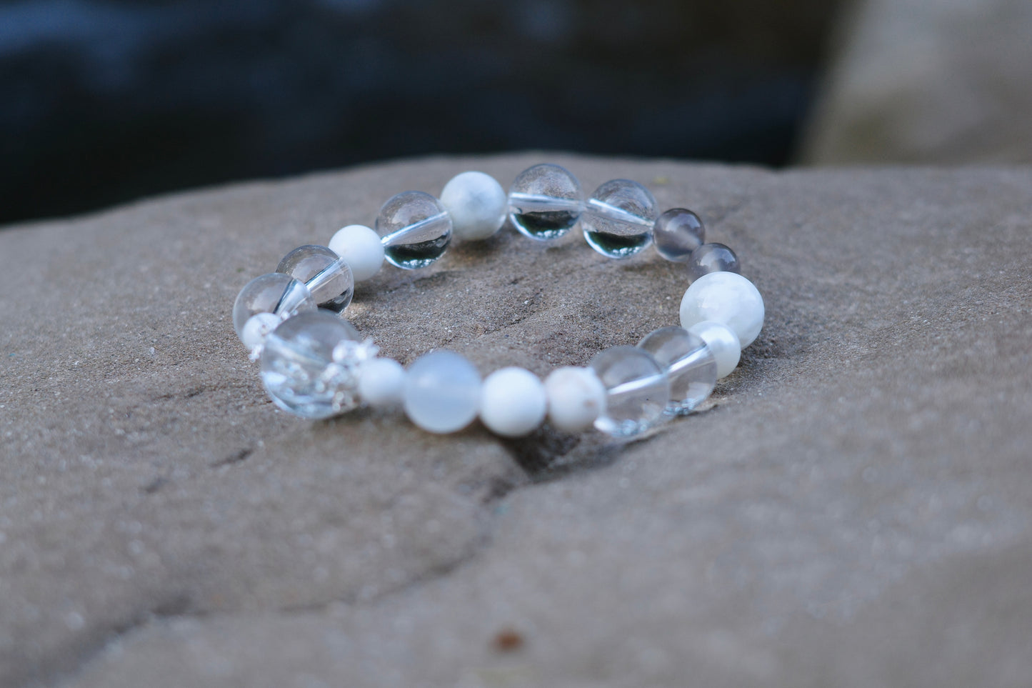 Five Elements Crystal Bracelet - Gold