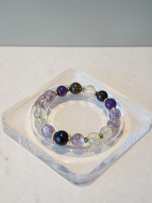 Purple Dawn Citrine Energy Bracelet