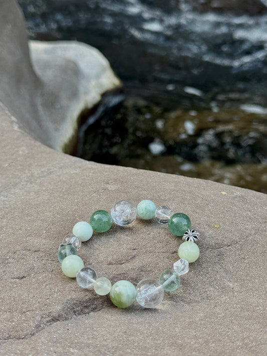 Five Elements Crystal Bracelet - Wood