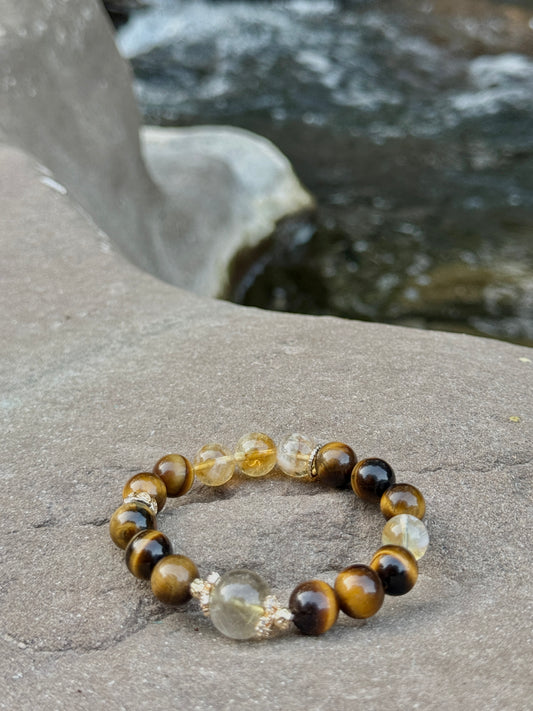 Five Elements Crystal Bracelet - Earth
