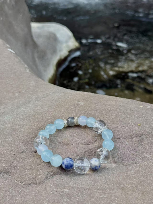 Five Elements Crystal Bracelet - Water