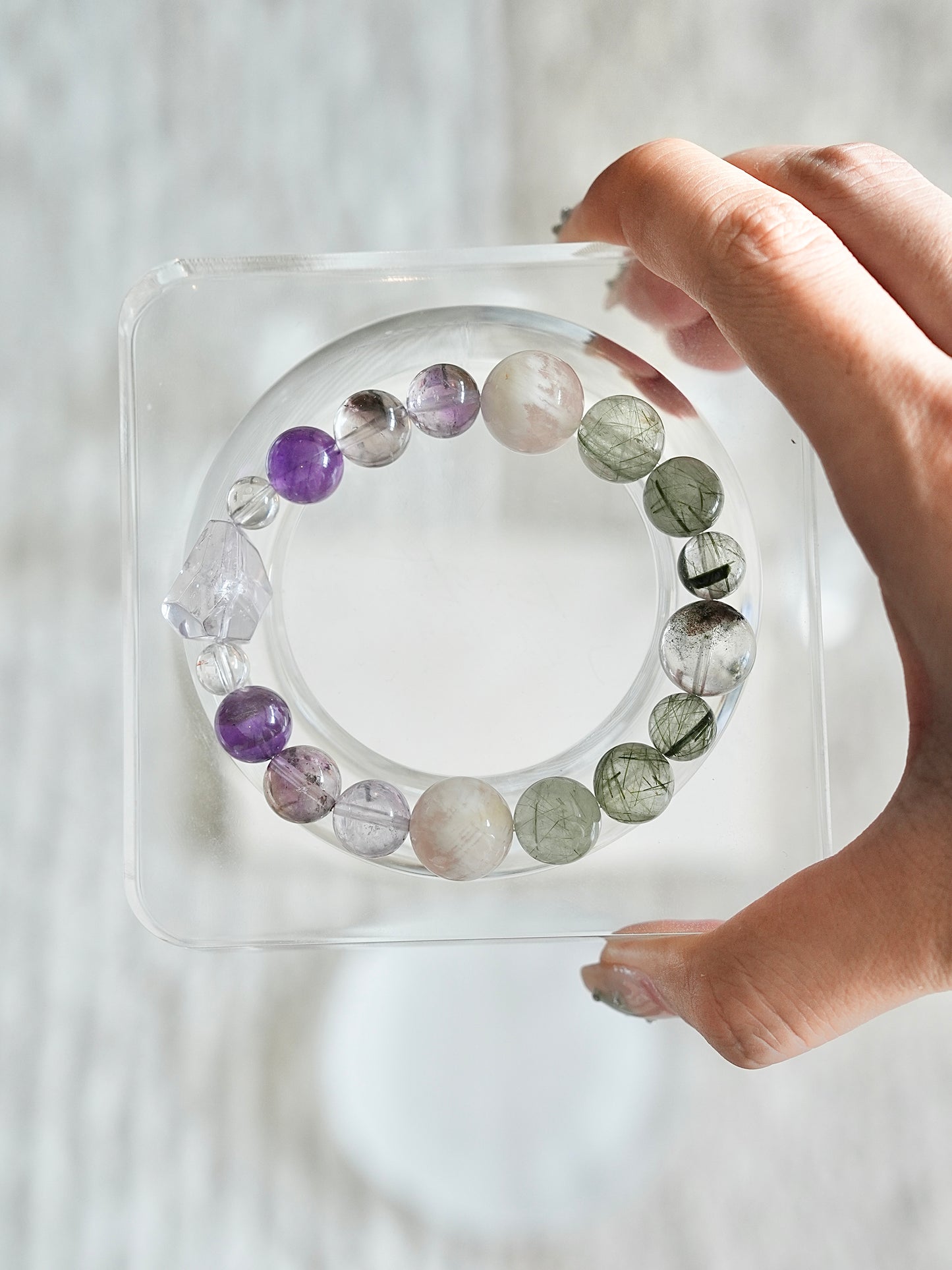 Forest Twilight Crystal Energy Bracelet
