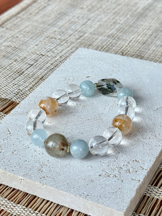 Lucky Zodiac Gemstone Series • Aquarius