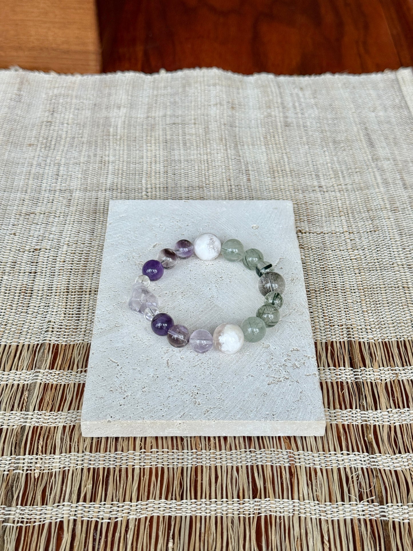 Forest Twilight Crystal Energy Bracelet