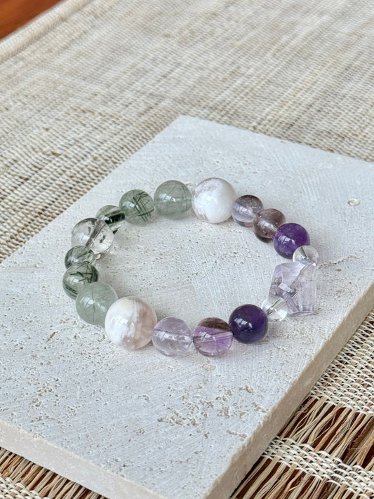 Forest Twilight Crystal Energy Bracelet