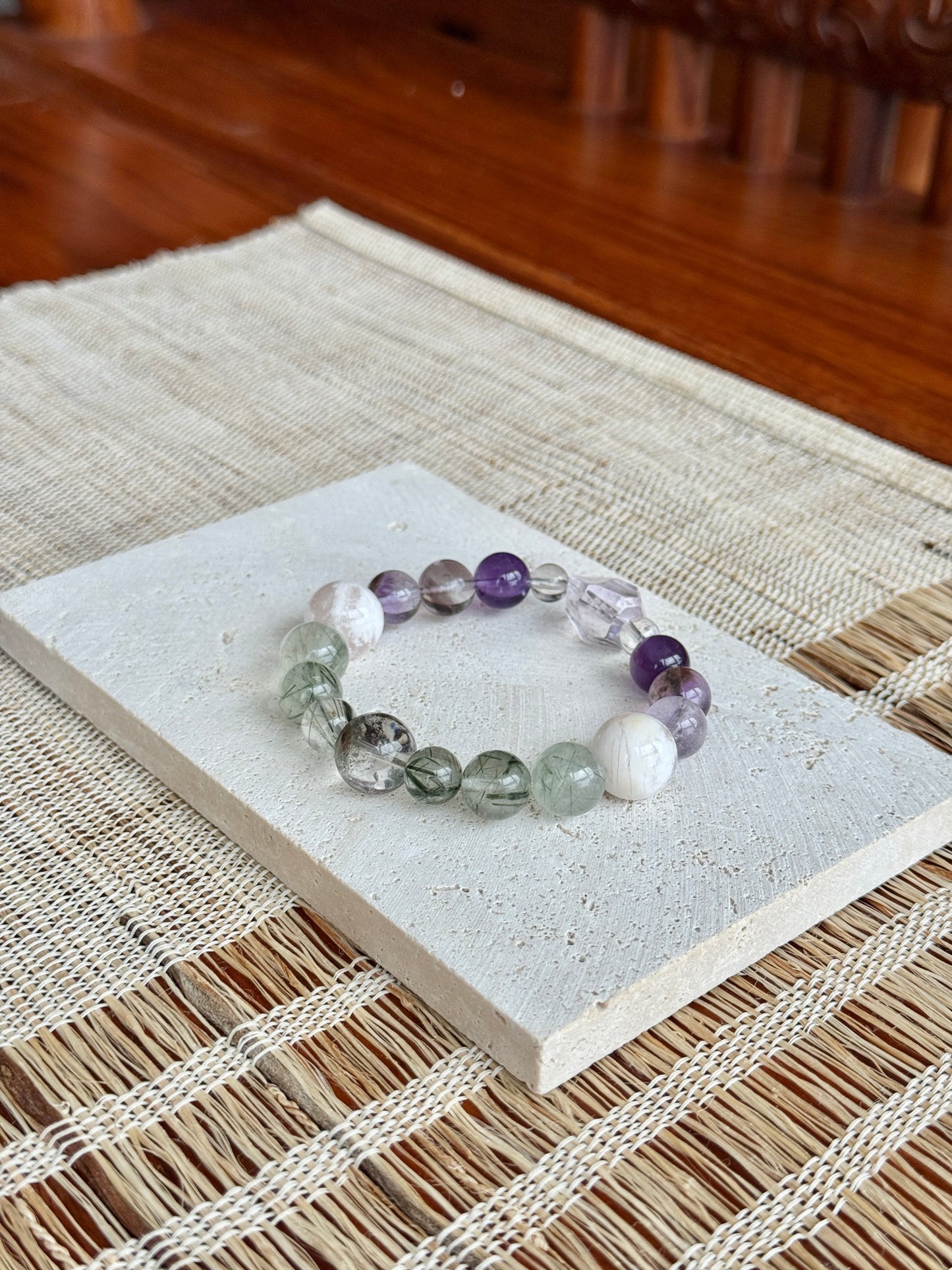 Forest Twilight Crystal Energy Bracelet