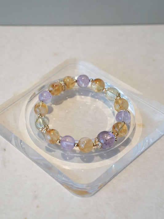 Sunspire Lemon Amethyst Energy Bracelet